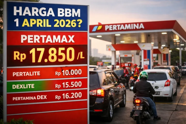 Harga BBM 1 April 2026 Pertamax naik Rp17850 di SPBU Pertamina