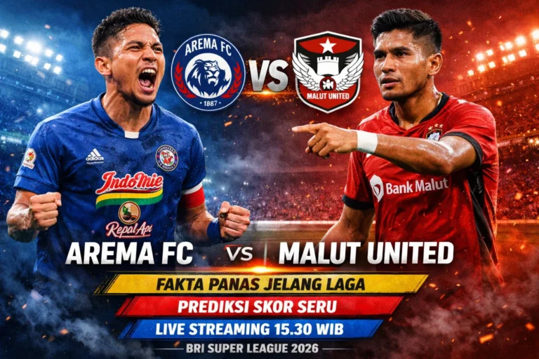 Arema FC vs Malut United BRI Super League 2026