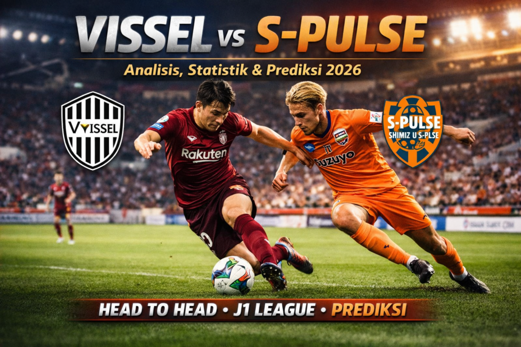 Duel pertandingan Vissel Kobe vs Shimizu S-Pulse J1 League